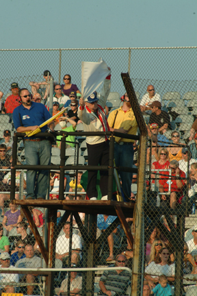 Mt. Clemens Race Track - Vince At Old Timers Night From Wild Bill Barnhart